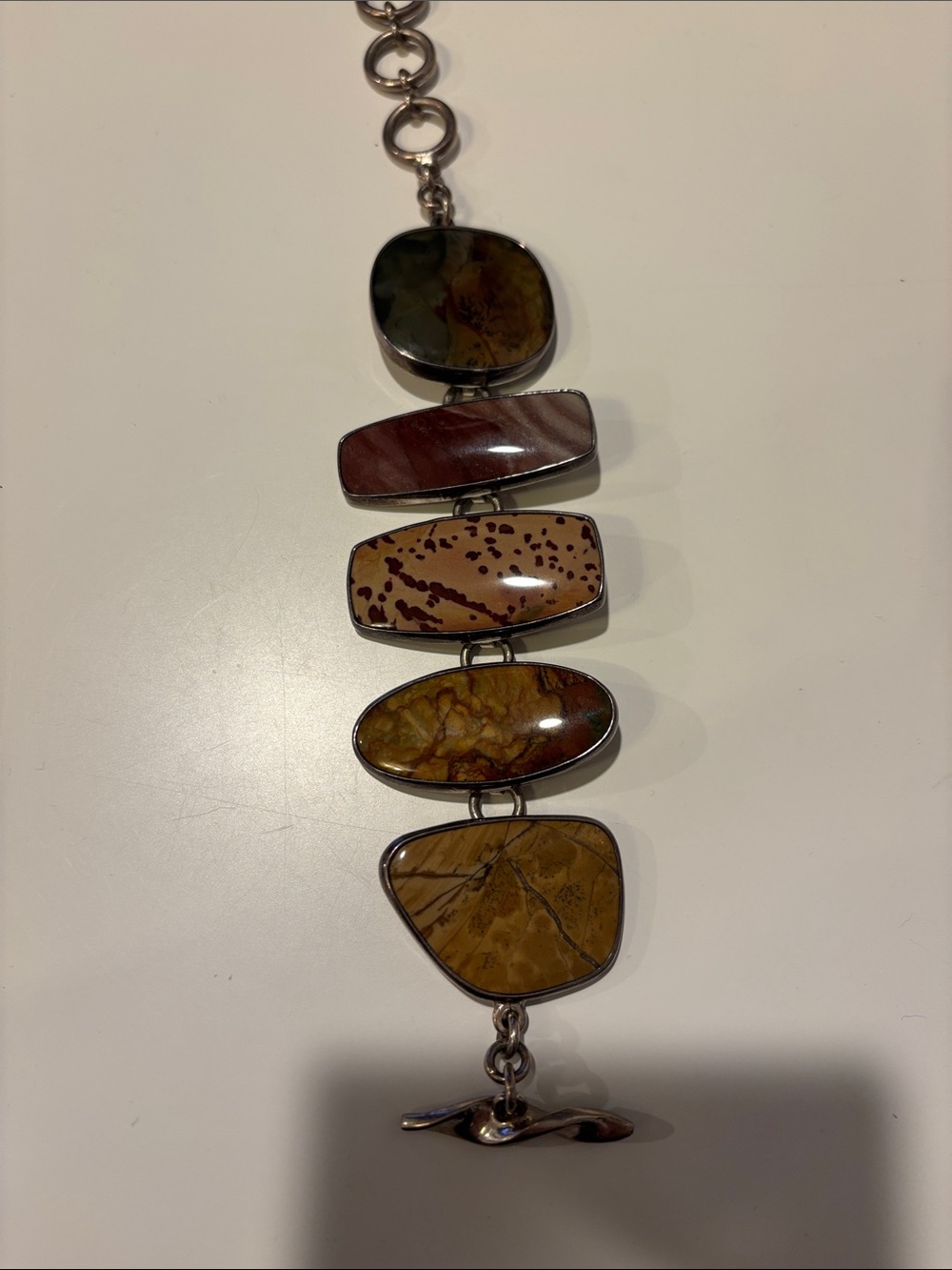 Jeff & Leigh Kohnfelder Sterling Silver/Stone bracelet